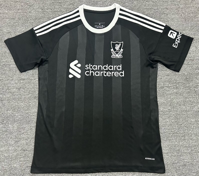 2025–2026 Liverpool Red Army Black Goalkeeper Football Jersey