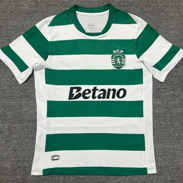 2025–2026 Sporting Lisbon Home Football Jersey