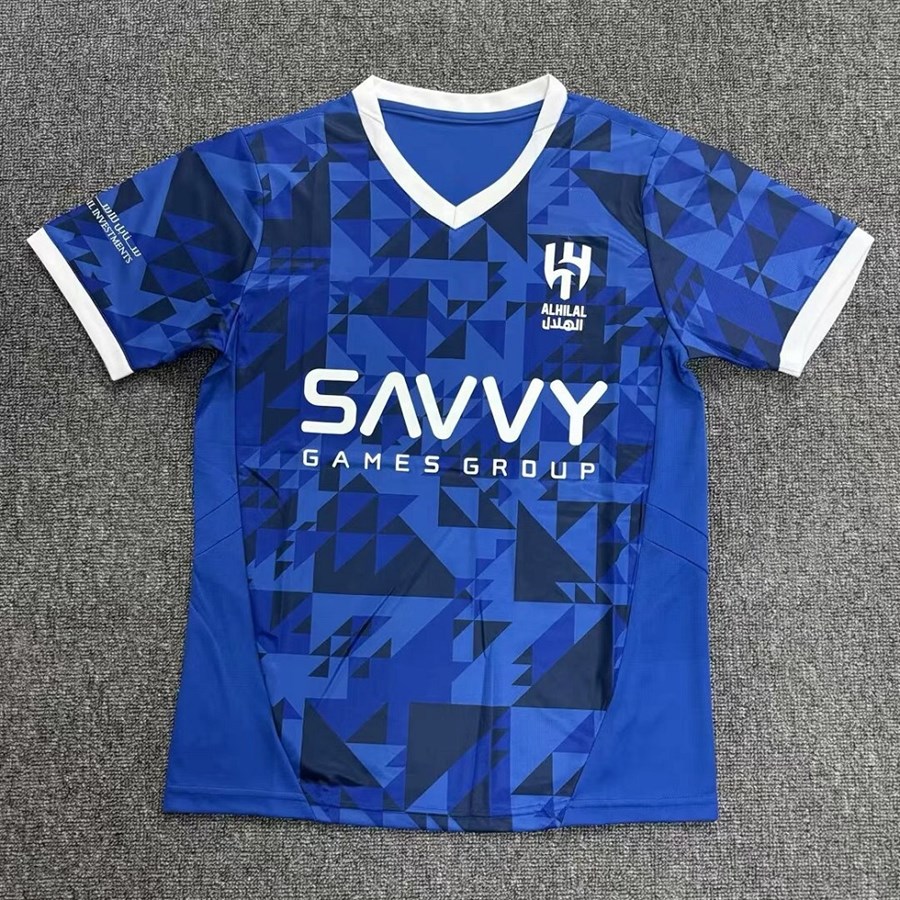 24-25 Al Hilal Riyadh Home Football Jersey