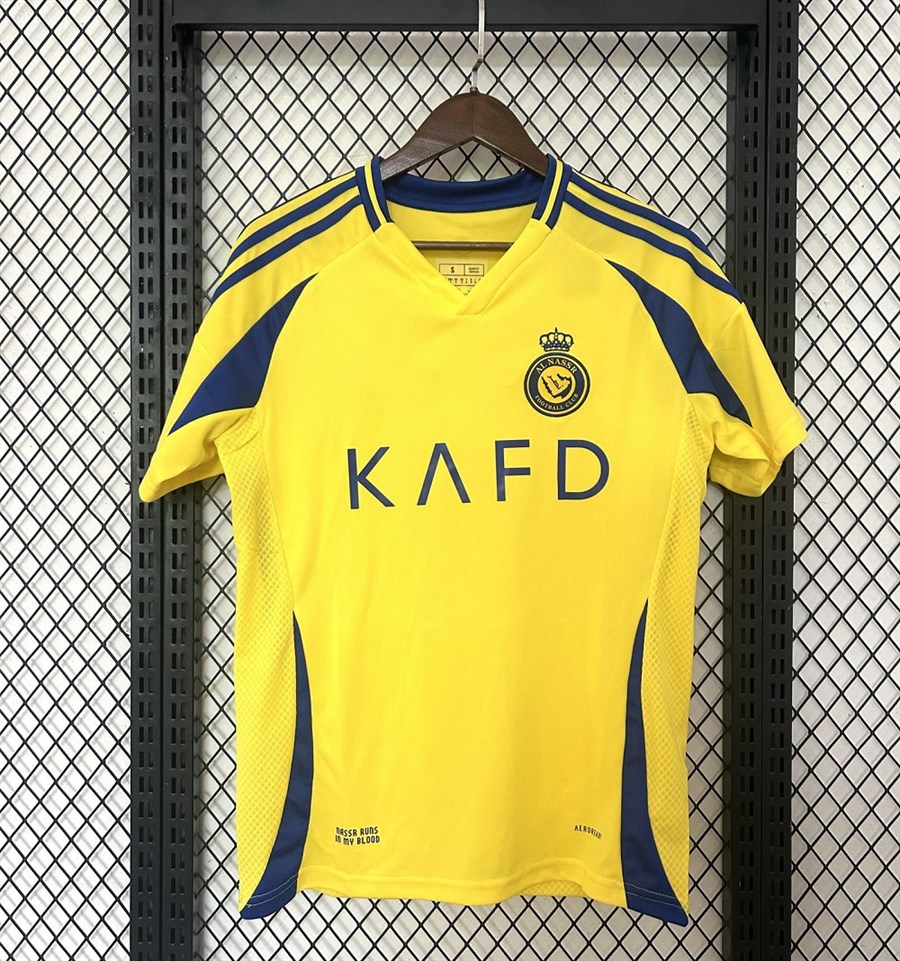 24-25 Al Nassr Riyadh Home Football Jersey