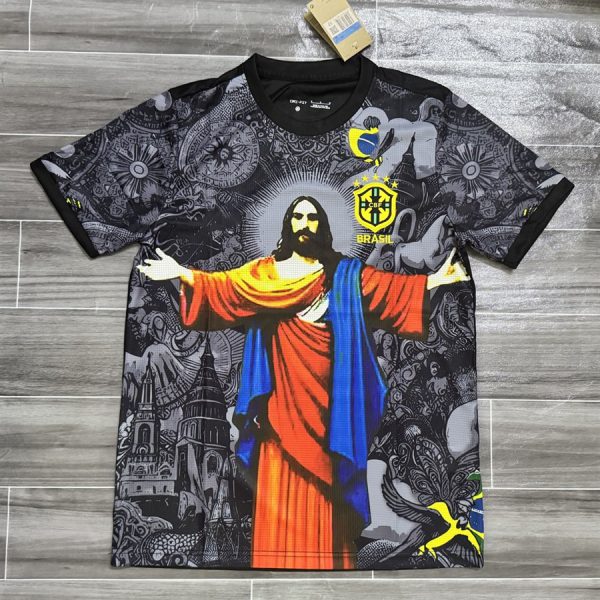 24-25 Brazil Red Goddess Edition Football Jersey