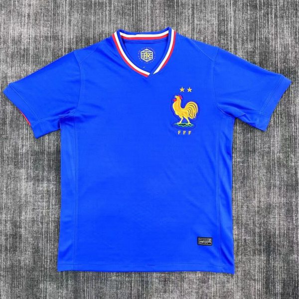 24-25 France Home Football Jersey