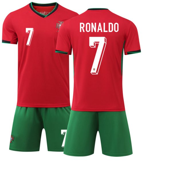 24-25 Portugal Home Football Kit No. 7 Ronaldo