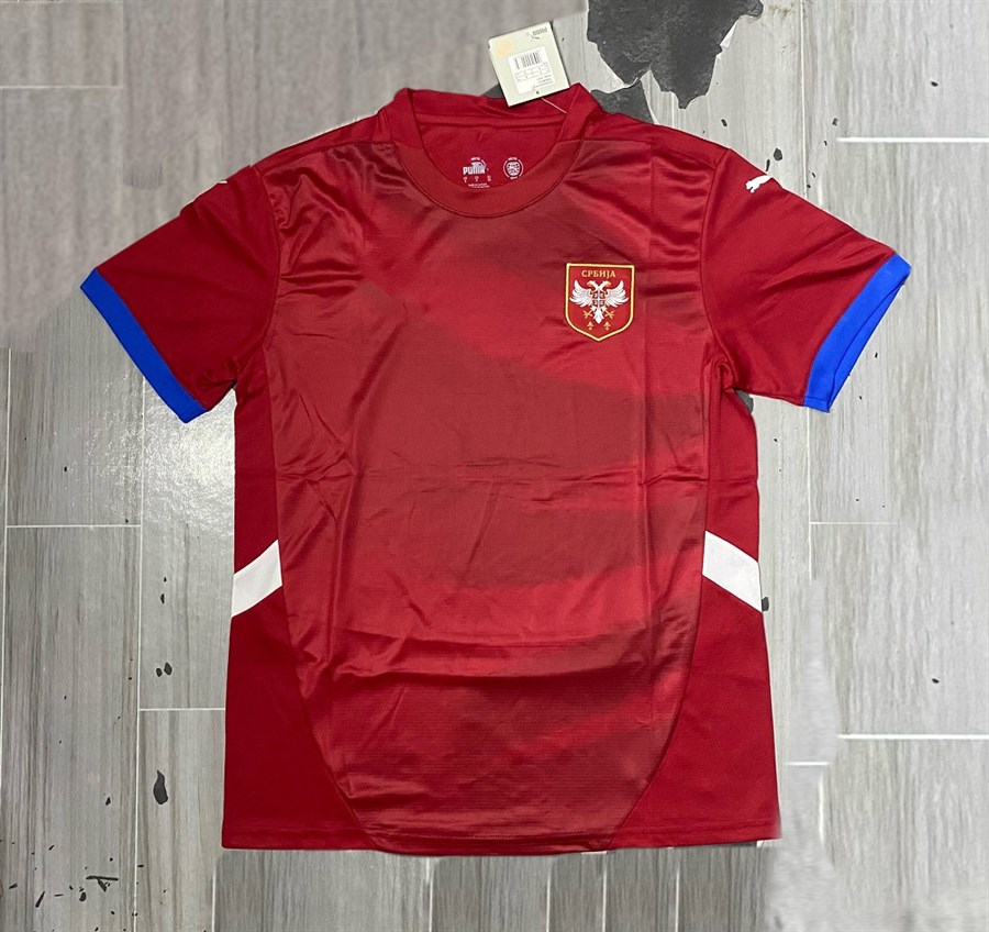 24-25 Serbia Home Football Jersey