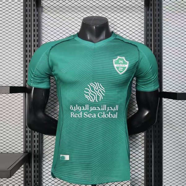 25-26 Al Ahli Jeddah Home Player Version Football Jersey