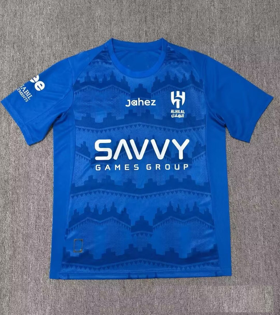 25-26 Al Hilal Crescent Home Football Jersey