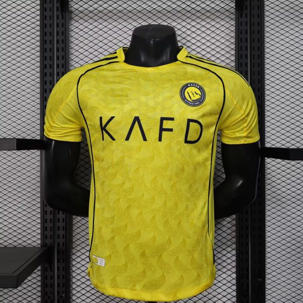 25-26 Al Nassr Riyadh Home Player Version Football Jersey
