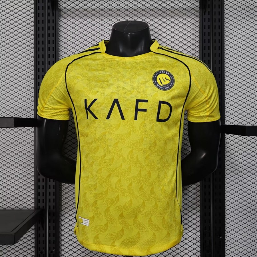 25-26 Al Nassr Riyadh Home Player Version Football Jersey