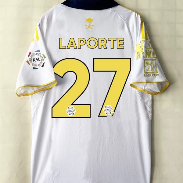25-26 Al Nassr Riyadh No.27 +2 Armband Player Edition Football Jersey