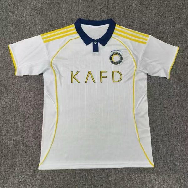 25-26 Al Nassr Riyadh Second Away White Football Jersey