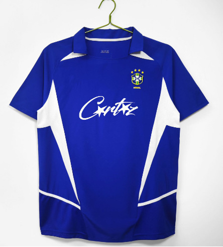 Brazil Away Football Jersey 2002 Season Customization