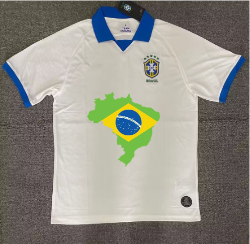 Brazil Away Football Jersey 2019-2020 Game Map Edition