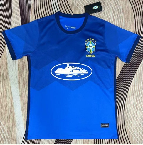 Brazil Away Football Jersey 2021 Devil Island Edition