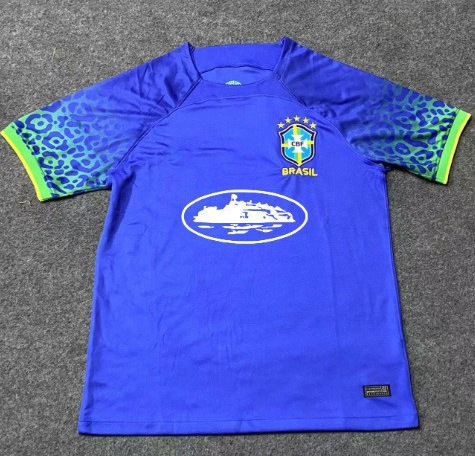 Brazil Away Football Jersey 2022-2023 Devil Island Edition
