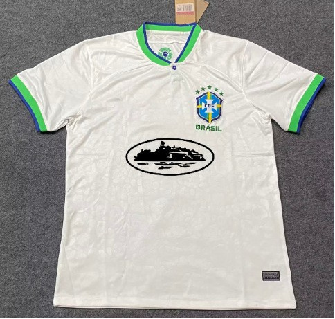 Brazil Away Football Jersey 2022 Devil Island Edition