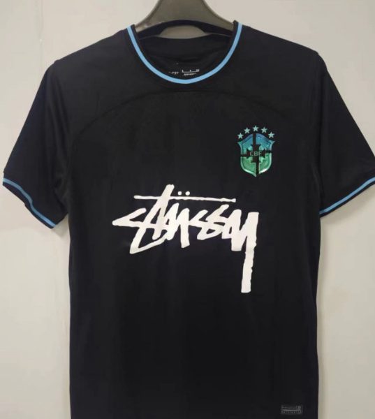 Brazil Football Jersey Stussy 2001 Edition