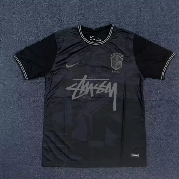 Brazil Football Jersey Stussy 2002 Edition