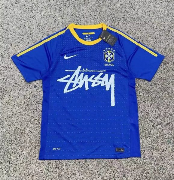 Brazil Football Jersey Stussy Edition