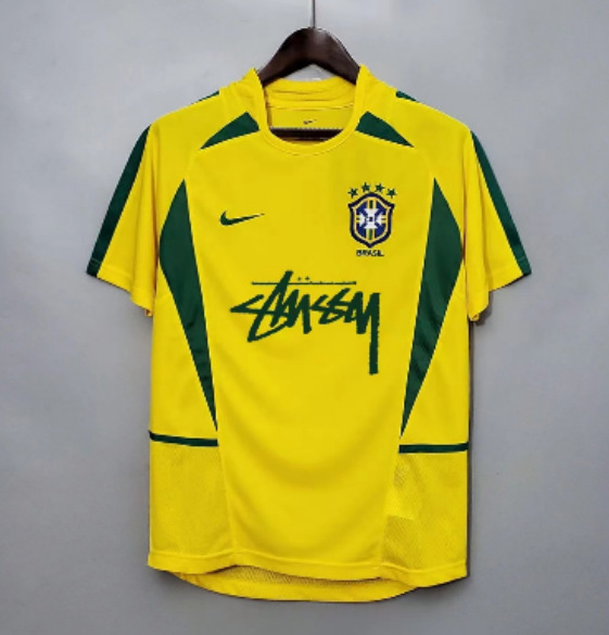 Brazil Football Jersey Stussy Vintage Edition