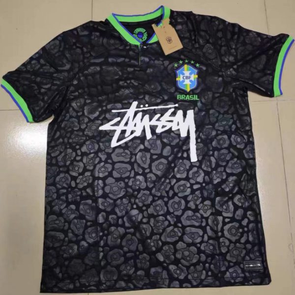 Brazil Goalkeeper Jersey Stussy Edition