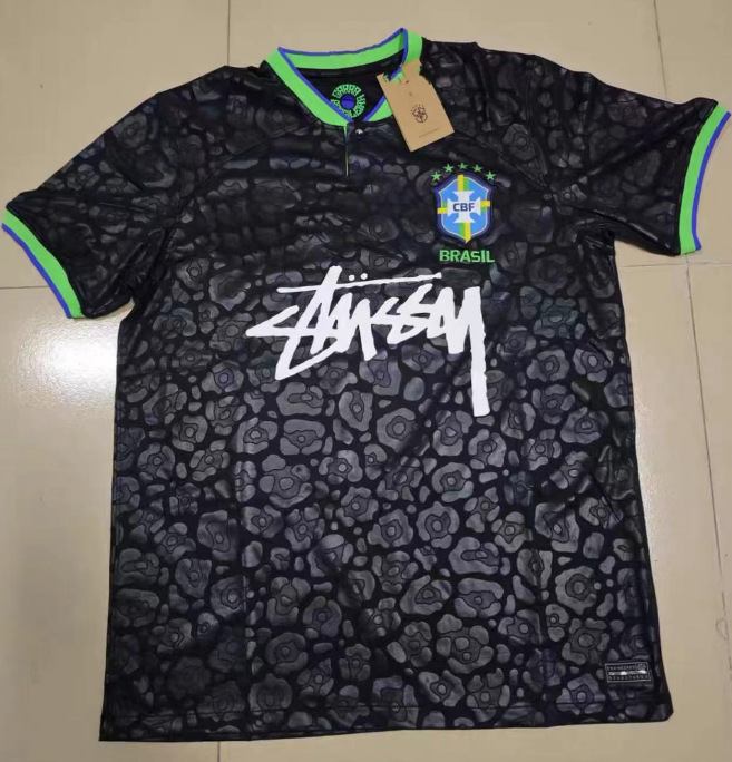 Brazil Goalkeeper Jersey Stussy Edition