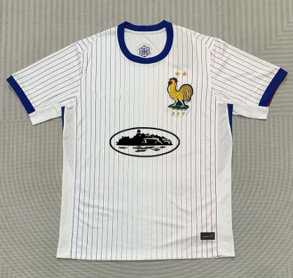 France Away Football Jersey 2024-2025 Devil Island Edition