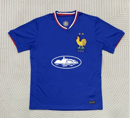 France Home Football Jersey 2024-2025 Devil Island Edition