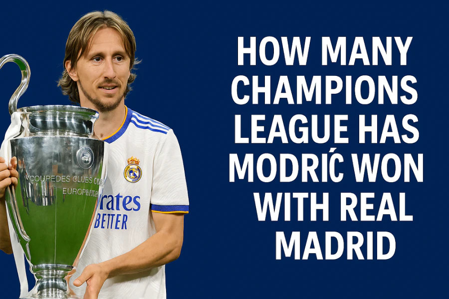 How Many Champions League Has Modric Won With Real Madrid