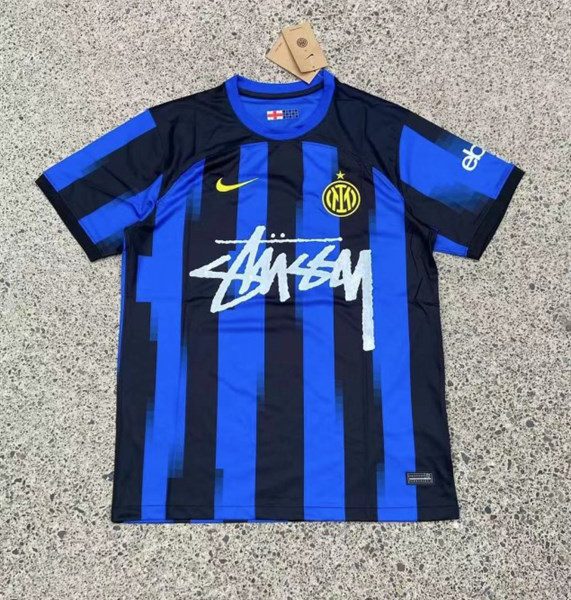 Inter Milan Football Jersey Stussy Edition