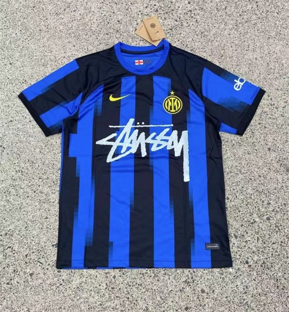 Inter Milan Football Jersey Stussy Edition