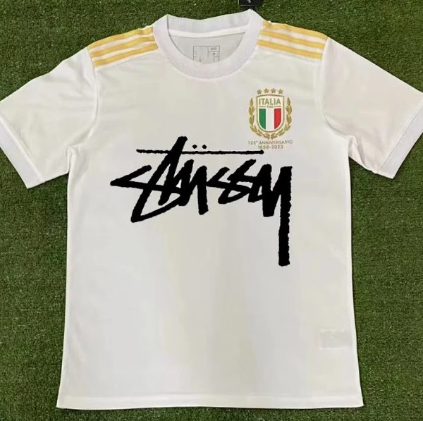 Italy 125Th Anniversary Football Jersey Stussy Edition