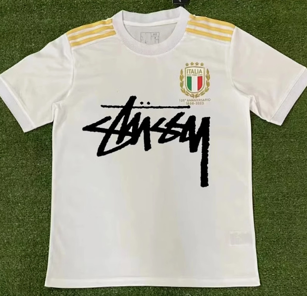 Italy 125Th Anniversary Football Jersey Stussy Edition
