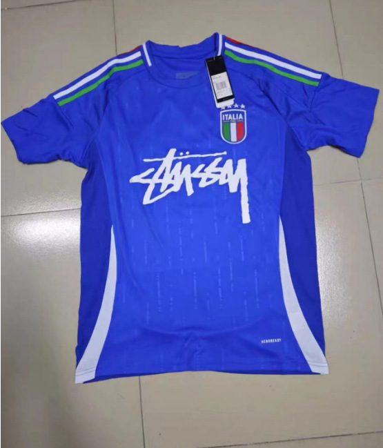Italy Home Football Jersey Stussy Edition
