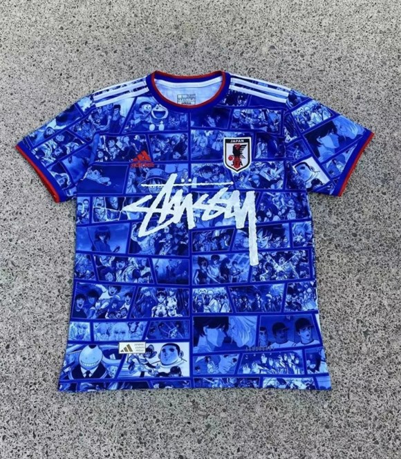 Japan Anime Football Jersey Stussy Edition
