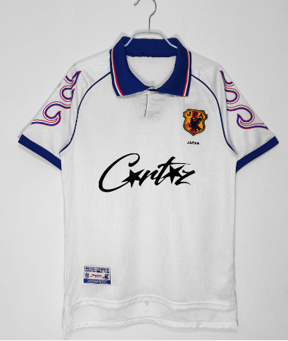Japan Away Football Jersey 1998 Customization