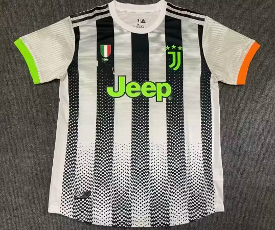 Juventus Football Jersey Green Advertisement Edition