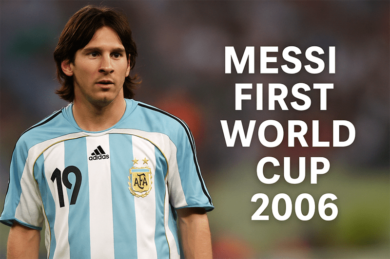 Messi First World Cup 2006