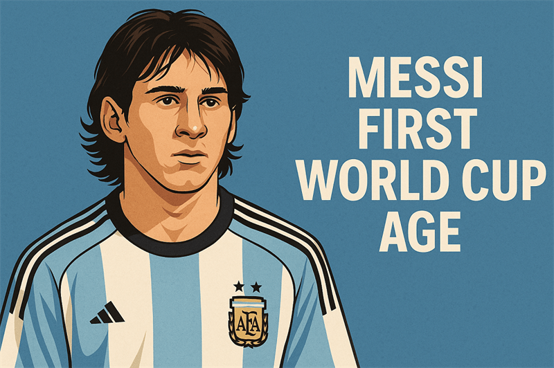 Messi First World Cup Age