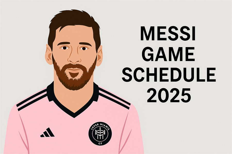 Messi Game Schedule 2025