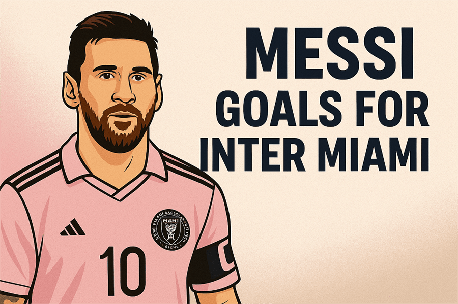 Messi Goals For Inter Miami