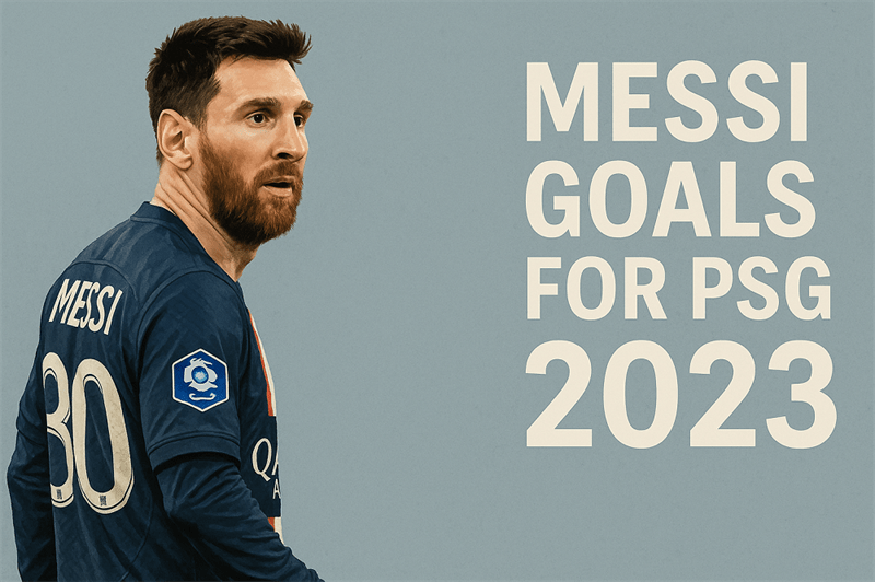 Messi Goals For PSG 2023