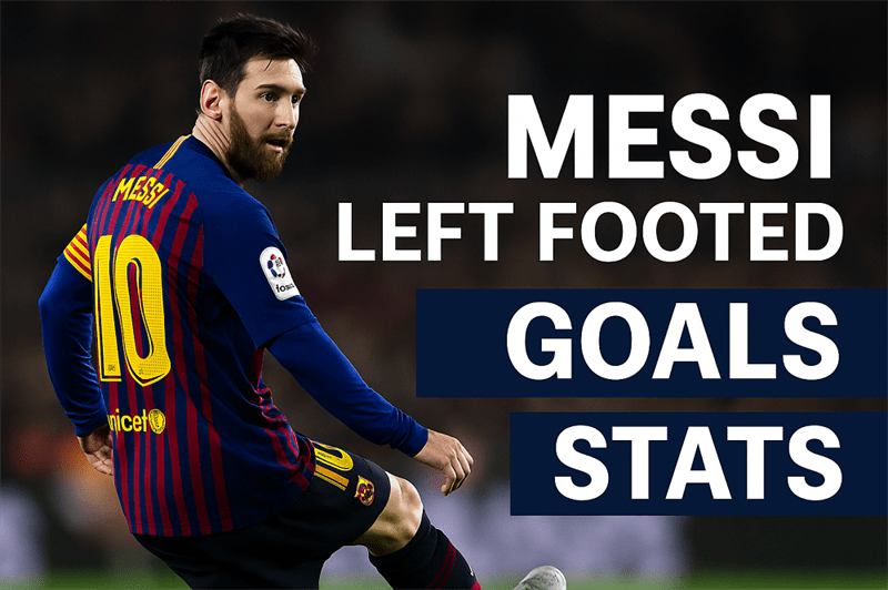 Messi Left Footed Goals Stats
