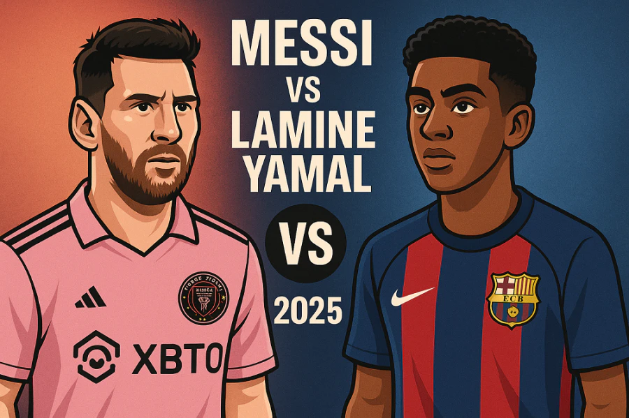 Messi Vs Lamine Yamal 2025