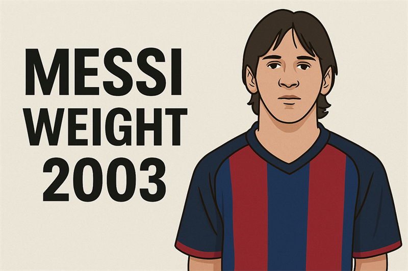 Messi Weight 2003