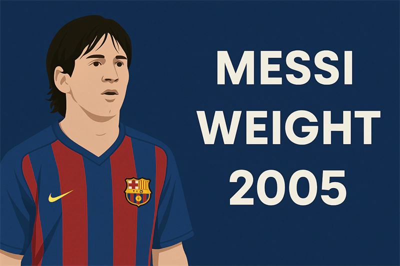 Messi Weight 2005