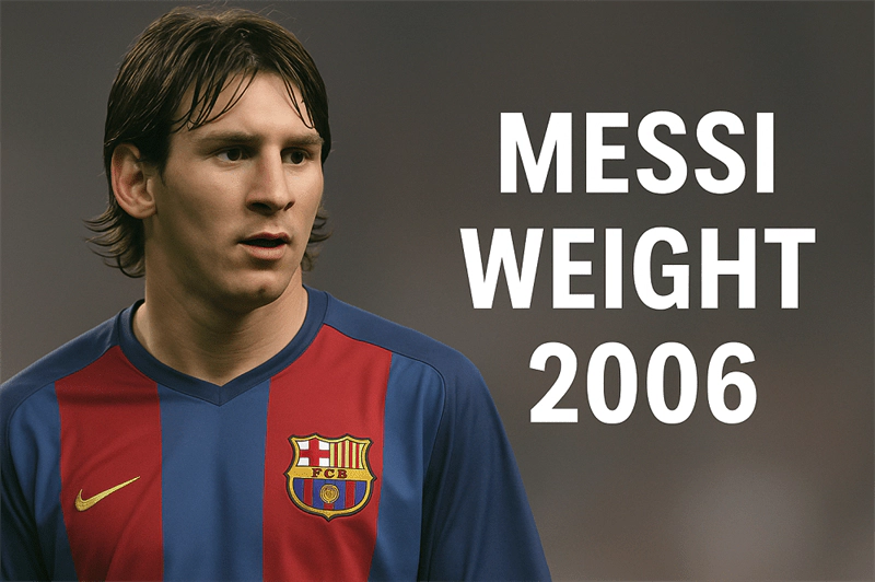 Messi Weight 2006