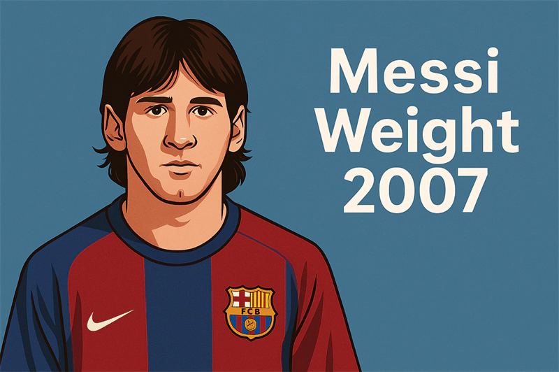 Messi Weight 2007