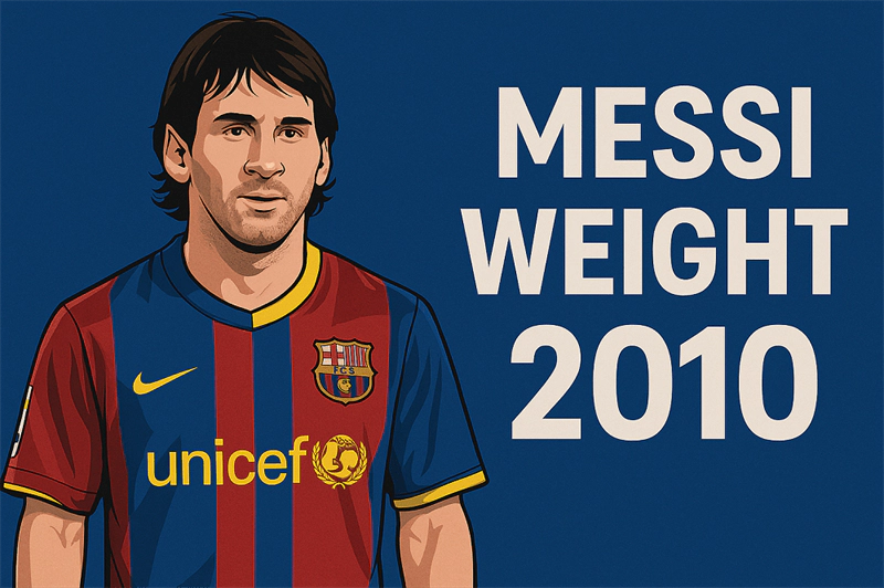 Messi Weight 2010