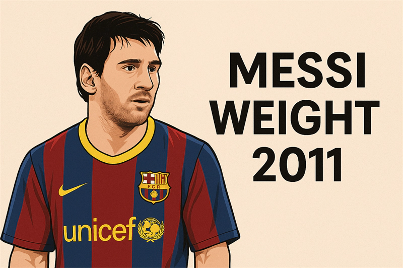 Messi Weight 2011