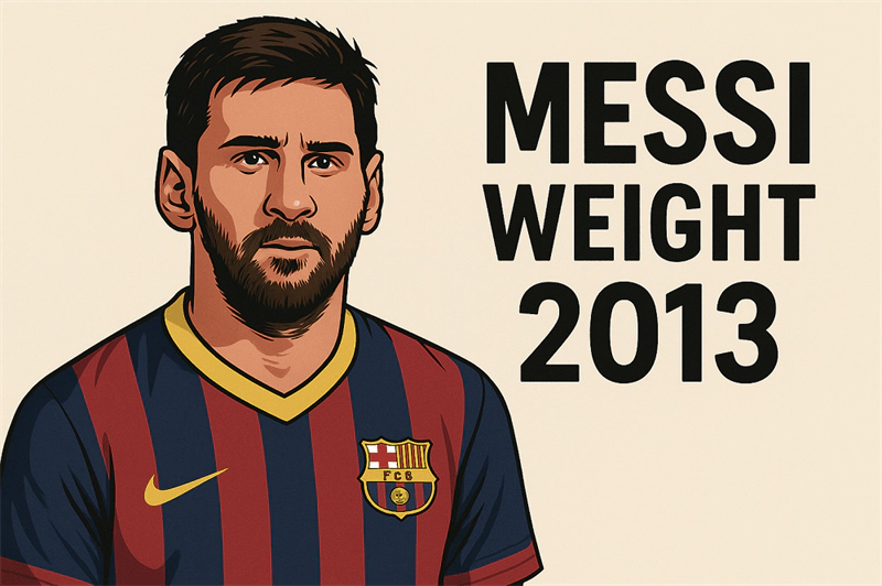 Messi Weight 2013